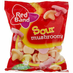 Rouge Band Gummies champignons acidulés 140g