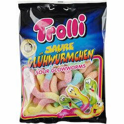 Trolli Gummies de vers luisants acidulés 200g