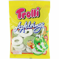 Trolli Gummies en anneaux aux pommes 200g