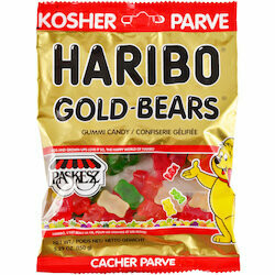 Haribo Gummies en oursons Gold kasher 150g