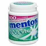 Mentos Chewing-gum White Greenmint 150g