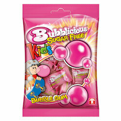 Bubblicious Chewing-gum pour enfants sans sucre 30 pièces 135g