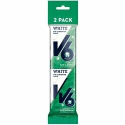 V6 Chewing-gum à la menthe verte 2 paquets 48g