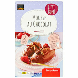 Betty Bossi Mélange mousse chocolat 2x80g 160g