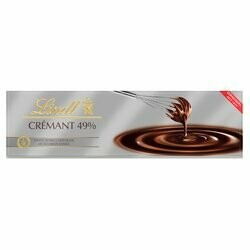 Lindt Plaque de chocolat Crémant 49% 300g