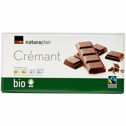 Bio Fairtrade Plaque de chocolat noir Crémant 100g