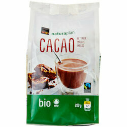 Bio Fairtrade Cacao en poudre maigre 200g