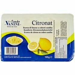 Vanini Citronat Écorces de citron 100g