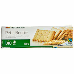 Bio Fairtrade Biscuits Petite Beurre aux céréales complètes 230g