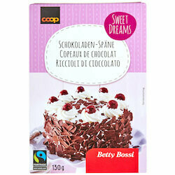Betty Bossi Fairtrade Copeaux de chocolat 130g
