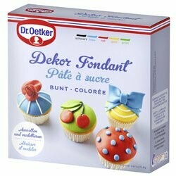 Dr. Oetker Pâte à sucre colorée 500g