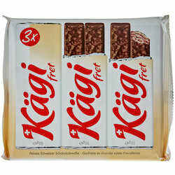 Kägi fret Gaufrettes au chocolat 3x50g 150g