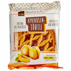 Tartelette aux abricots 75g
