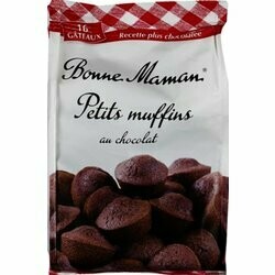 Bonne Maman Muffins au chocolat 16 pièces 235g