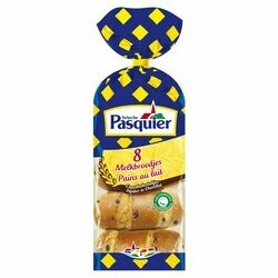 Pasquier pain lait pép. choco 8 pièces 280g