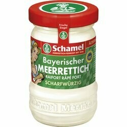 Schamel Raifort râpé bavarien 145g