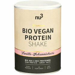 nu3 Mélange protéiné vanille-groseilles 400g