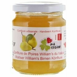 Pitteloud-Fruits confiture poires 230g