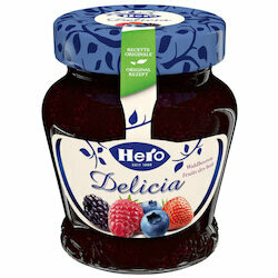 Hero Confiture aux baies des bois Delicia 320g