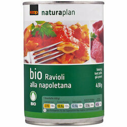 Naturaplan Bio Pâtes raviolis avec sauce tomate 430g
