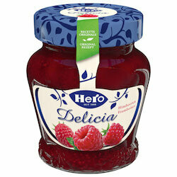 Hero Confiture aux framboises Delicia 320g