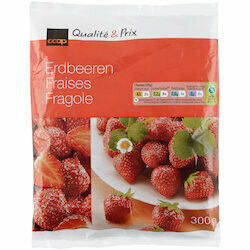 Fraises surgelées sans sucre ajouté 300g