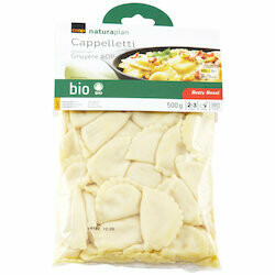 Bio Betty Bossi Pâtes cappellettis au gruyère 500g