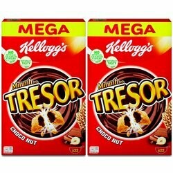 Kellogg's Céréales Tresor Choco Nut 2x660g