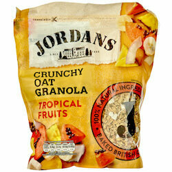 Jordans Granola à l&#39;avoine croustillant aux fruits tropicaux 750g