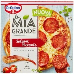 Dr. Oetker Pizza au salami La Mia Grande surgelée 380g