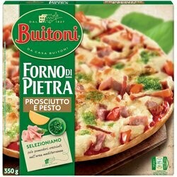 Buitoni Pizza au prosciutto & pesto La Fina surgelée 350g