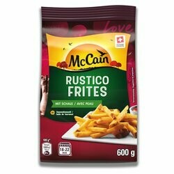 McCain Frites Rustico surgelées 600g
