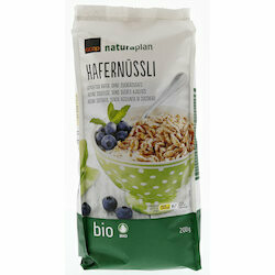 Bio Graines d&#39;avoine soufflés 200g