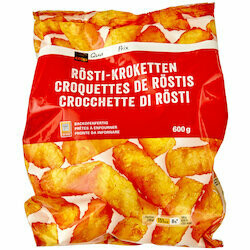 Croquettes de röstis au four surgelées 600g