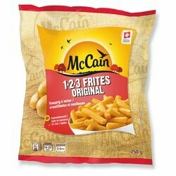 McCain 1.2.3 Frites surgelées 750g