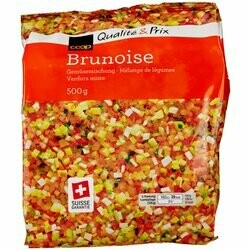 Mélange de légumes Brunoise surgelés 500g