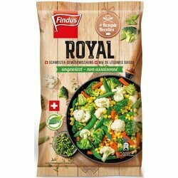 Findus Mélange de légumes Royal surgelés 600g