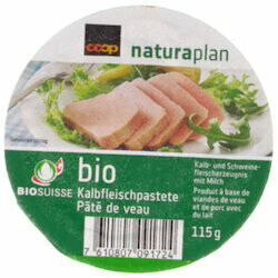 Bio Pâté de veau 115g