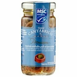 Cantabrico MSC anchovy fillet capers 55g