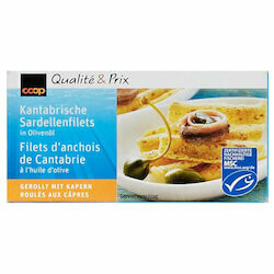 Filets d&#39;anchois MSC 30g