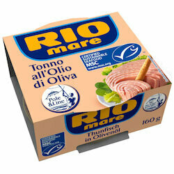 Rio mare Thon MSC dans de l'huile d'olive 104g