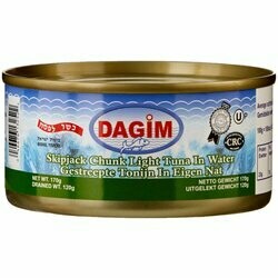 Dagim Thon pâle dans de l'eau kasher 170g