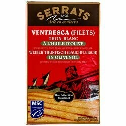Serrats Filets de thon à l'huile d'olive 81g