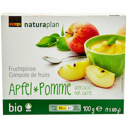 Bio Compote de pomme 4x100g 400g