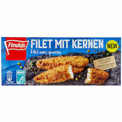 Findus Filets de poisson ASC aux graines surgelés 340g