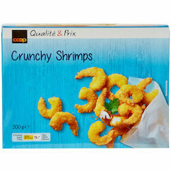 Crevettes croustillantes surgelées 300g