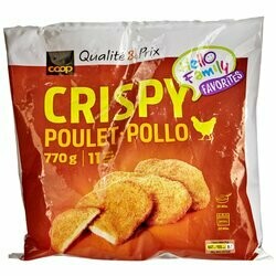 Poulet croustillant surgelés 11 pièces 770g