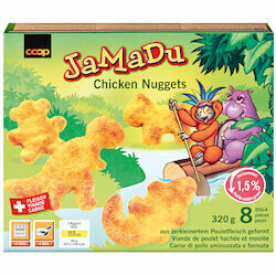 JaMaDu Nuggets de poulet animaux surgelés 8 pièces 320g