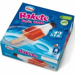 Frisco Sucettes glacées Rakete 12 pièces 600ml