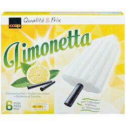 Bâtonnets de glace Limonetta 6 pièces 528ml